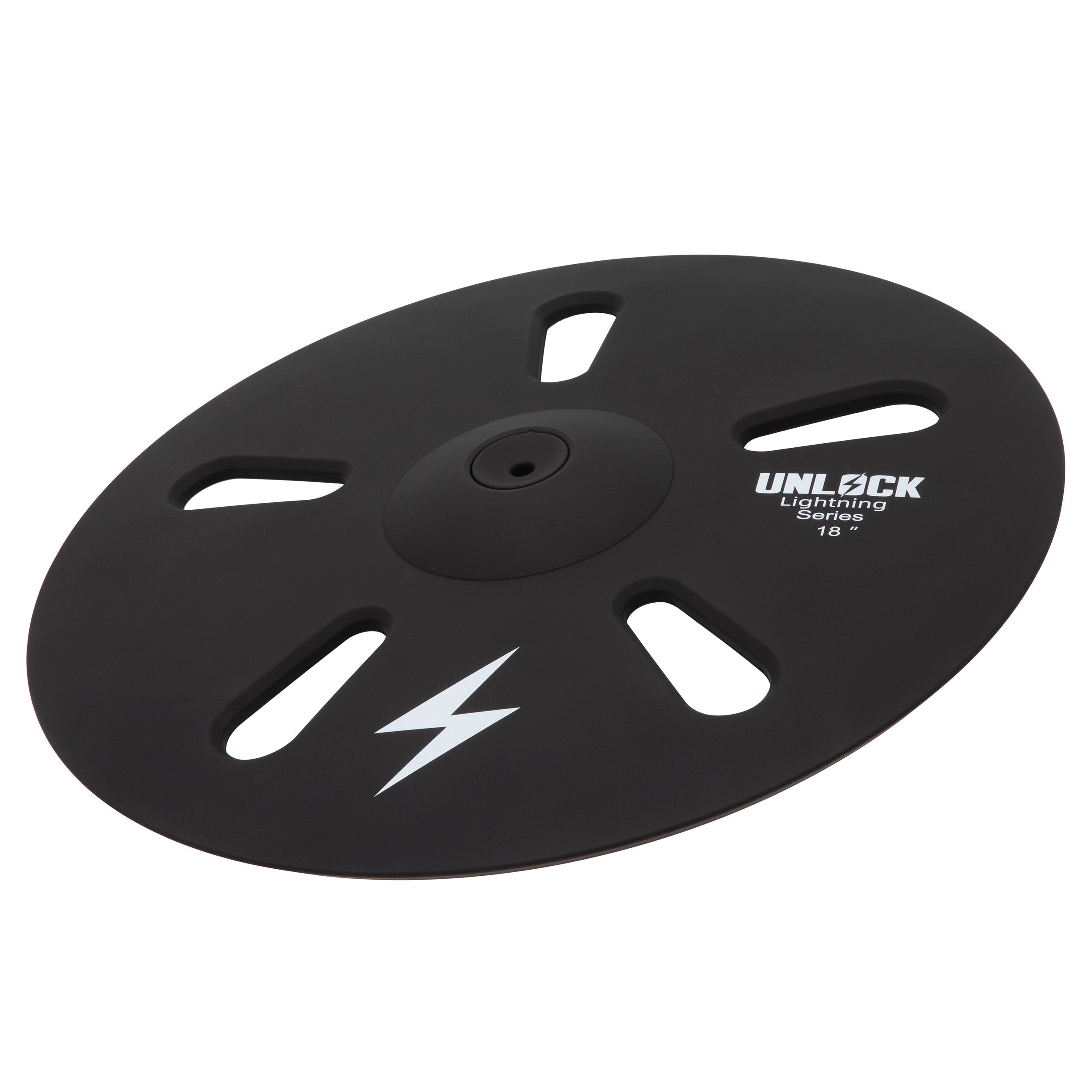 Unlock Lightning 18 inch 3-zone FX cymbal black