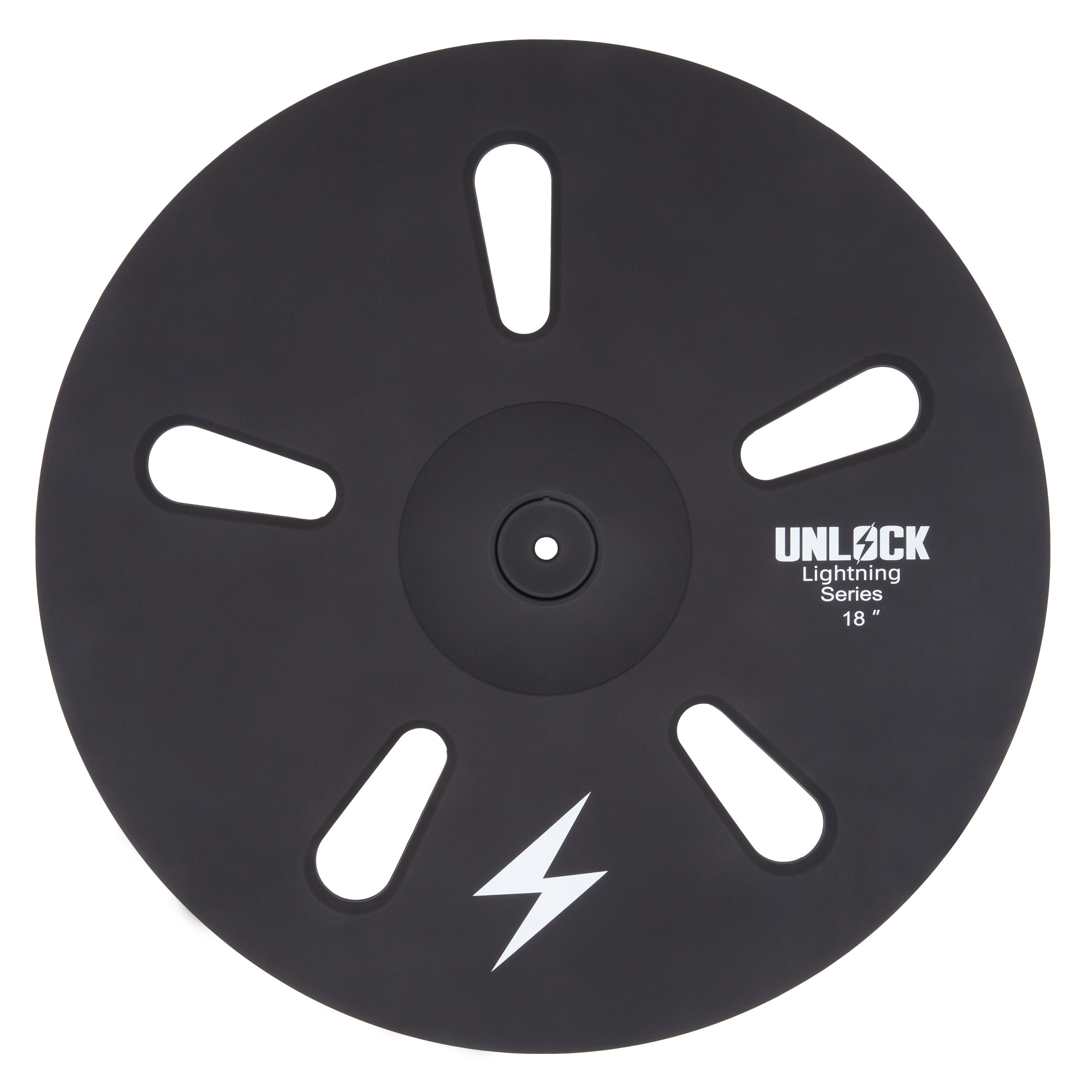Unlock Lightning 18 inch 3-zone FX cymbal black