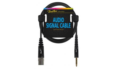 Boston AC-282 XLR male to 6.3mm stereo jack cable 1.5m