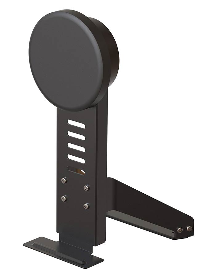 NUX N-BDP-01 bass drum pedal for NP2000 featuring sturdy black metal frame and round padded beater head designed by NUX
