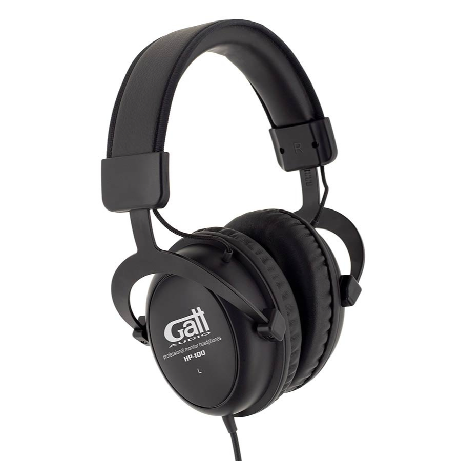 Gatt HP-100 Closed Back Professional Monitoring Headphones
