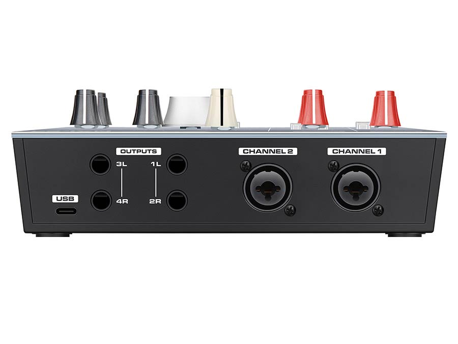 NUX NAI-24 USB Audio Interface, 2-In/4-Out Class-A Preamp