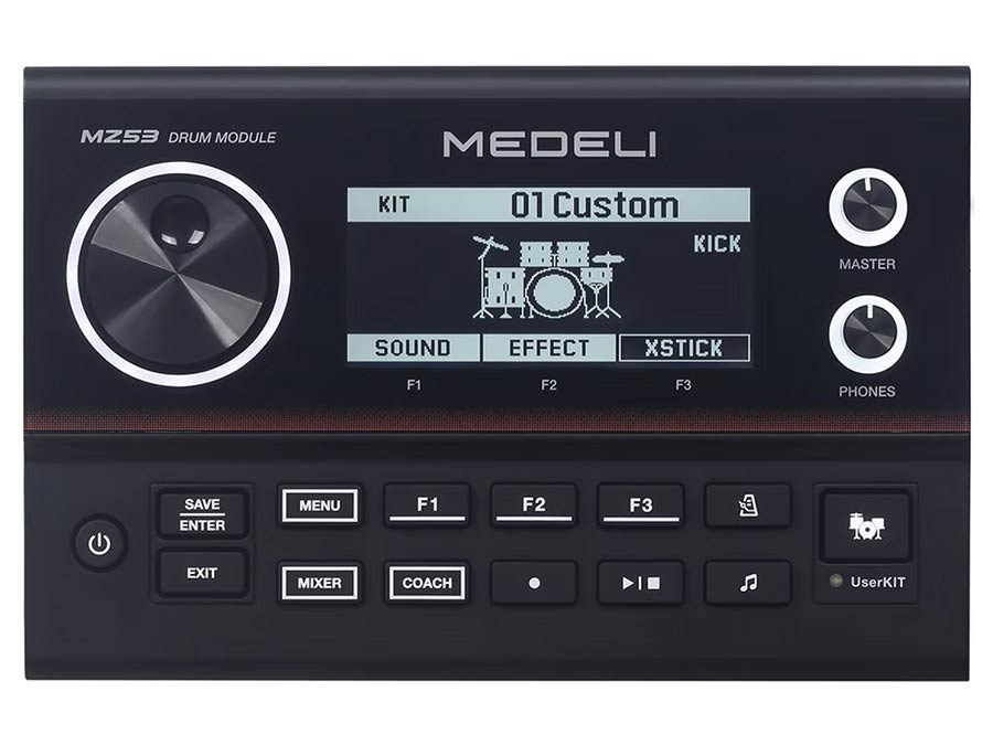 Medeli MZ538 Electronic Drum Kit with Mesh Pads