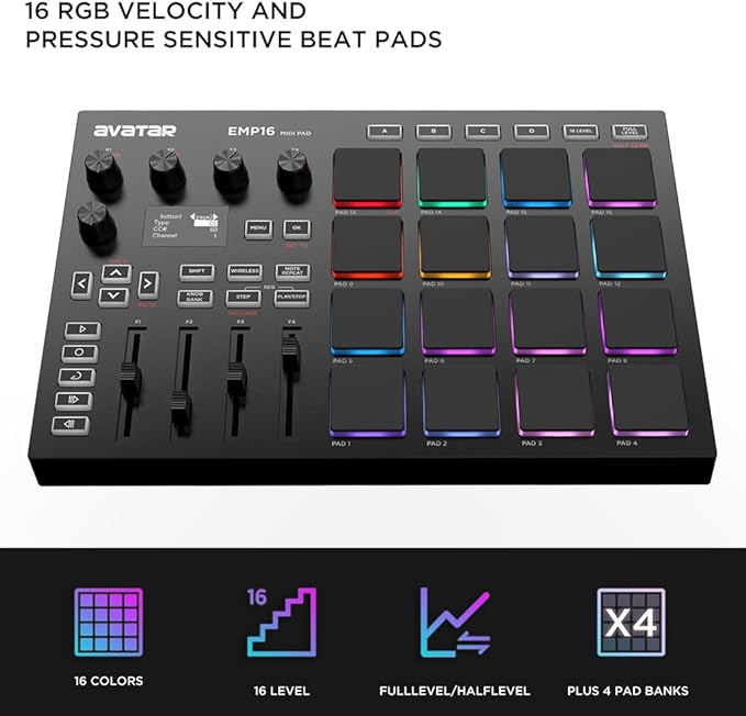 Avatar EMP16 Midi pad