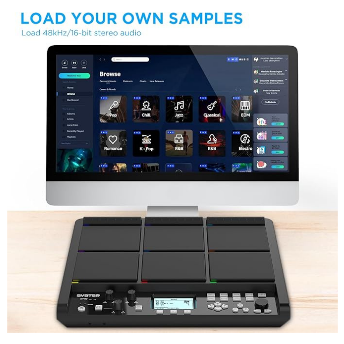 Avatar PD708 Digital Drum & Sample Pad