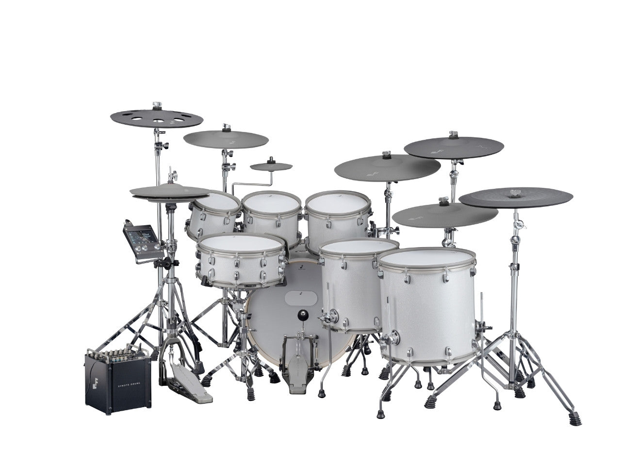 EFNote Pro 707 professional e-drum kit with stagebox