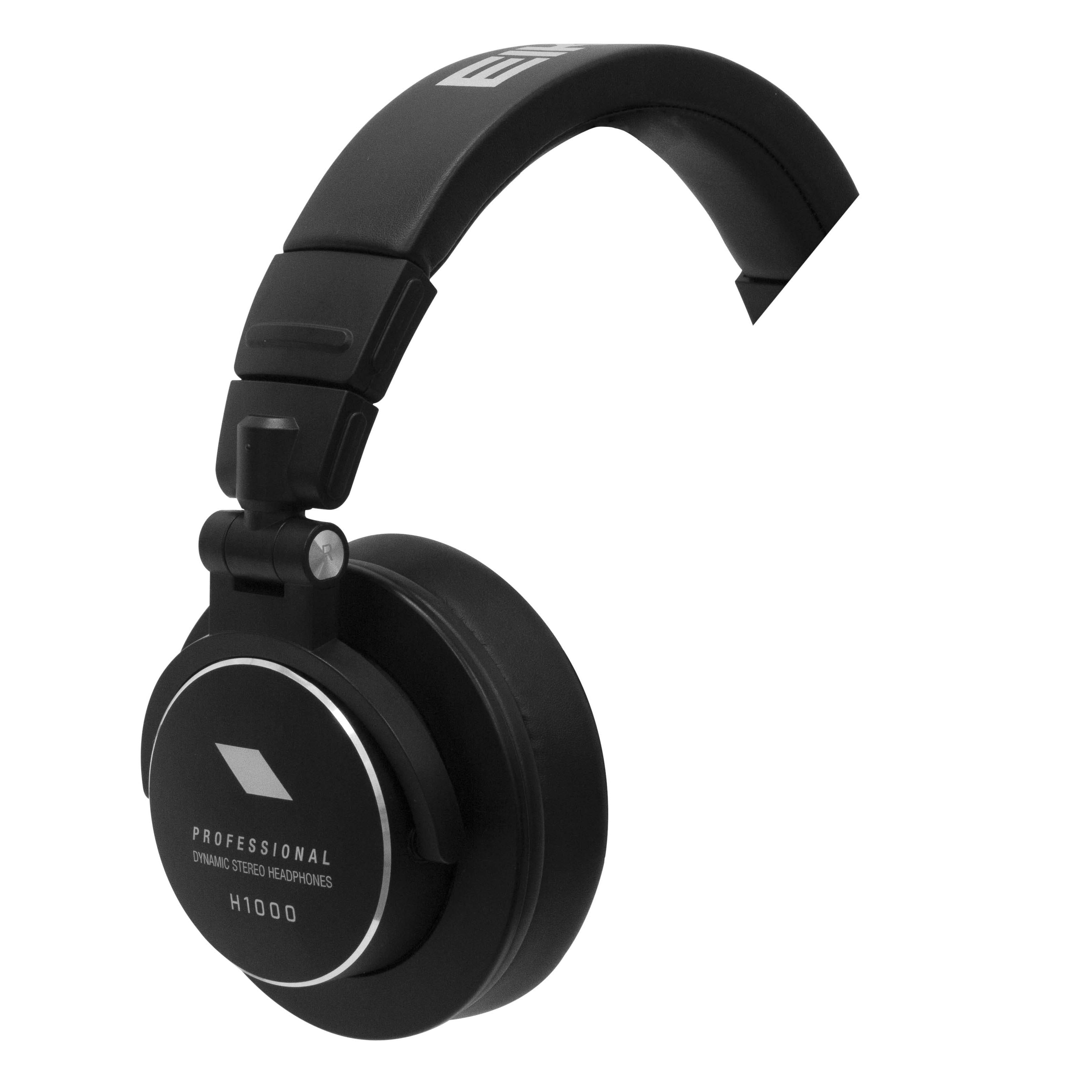 Eikon Professional Closed Back Headphones H1000 with closed-back design and 50 mm neodymium drivers by EIKON