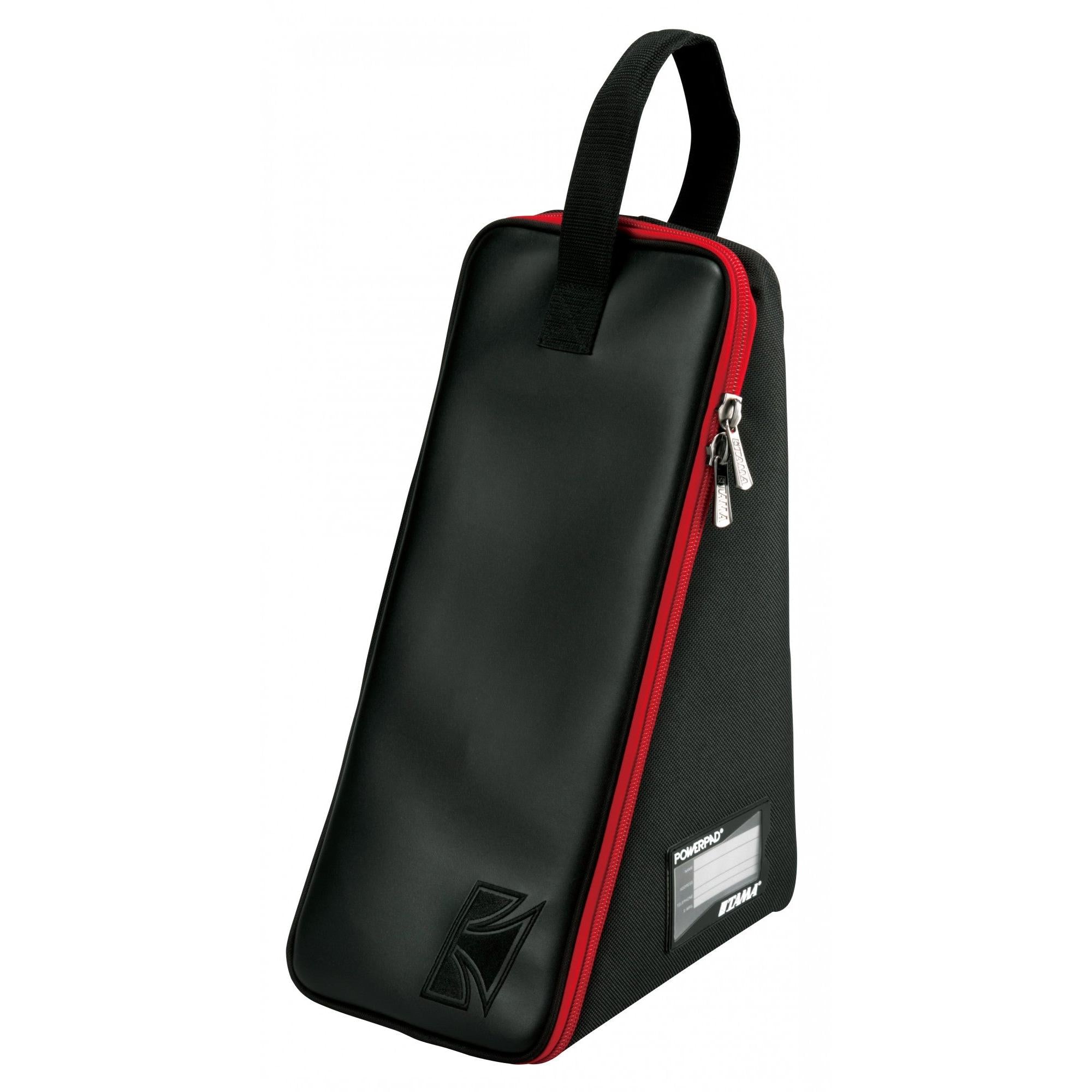 Tama PBP100 Powerpad single pedal bag in black with red zip