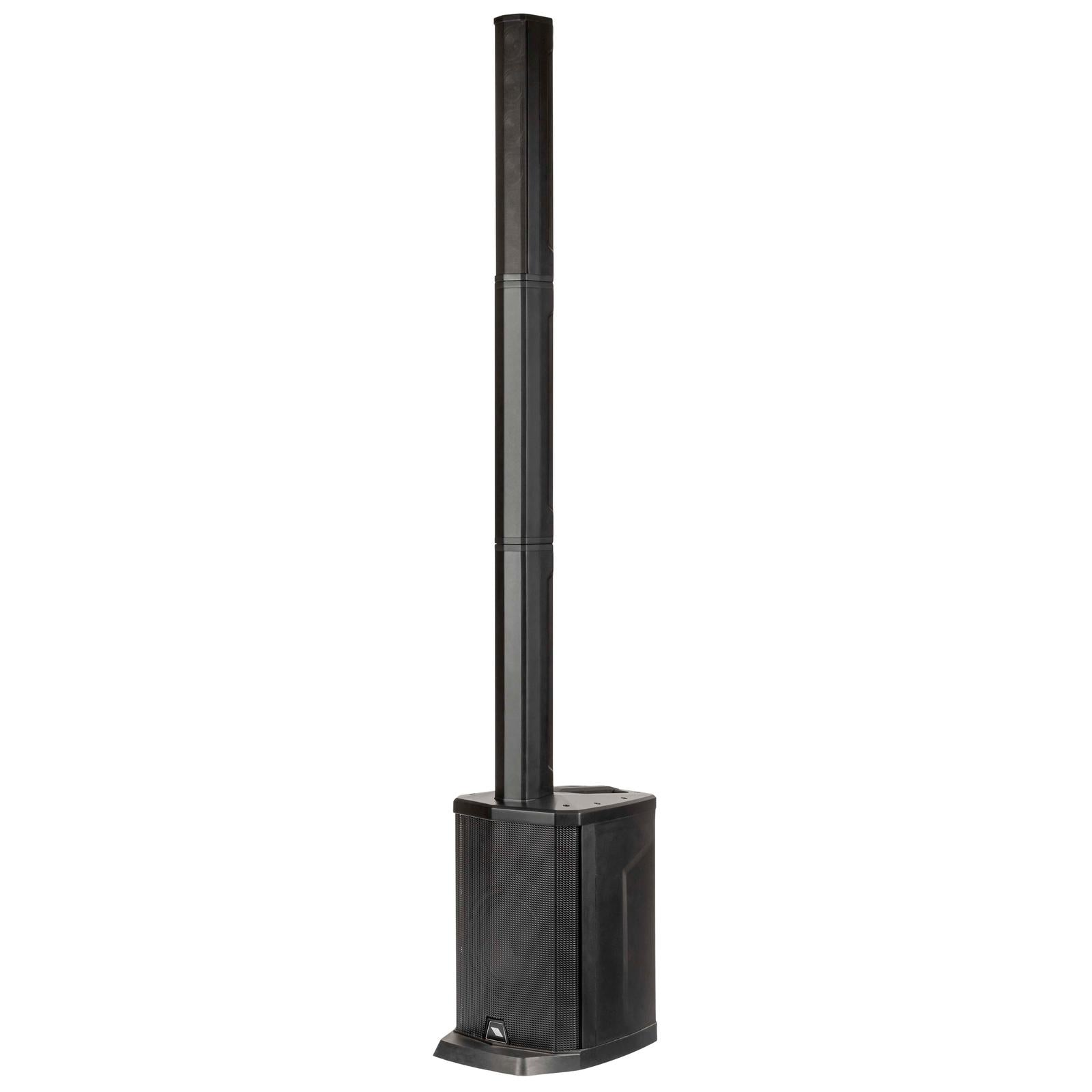 Proel Session 1 - 400 watt Pro audio PA set with three-piece fast-linking column and 400 W Class D amp in black design