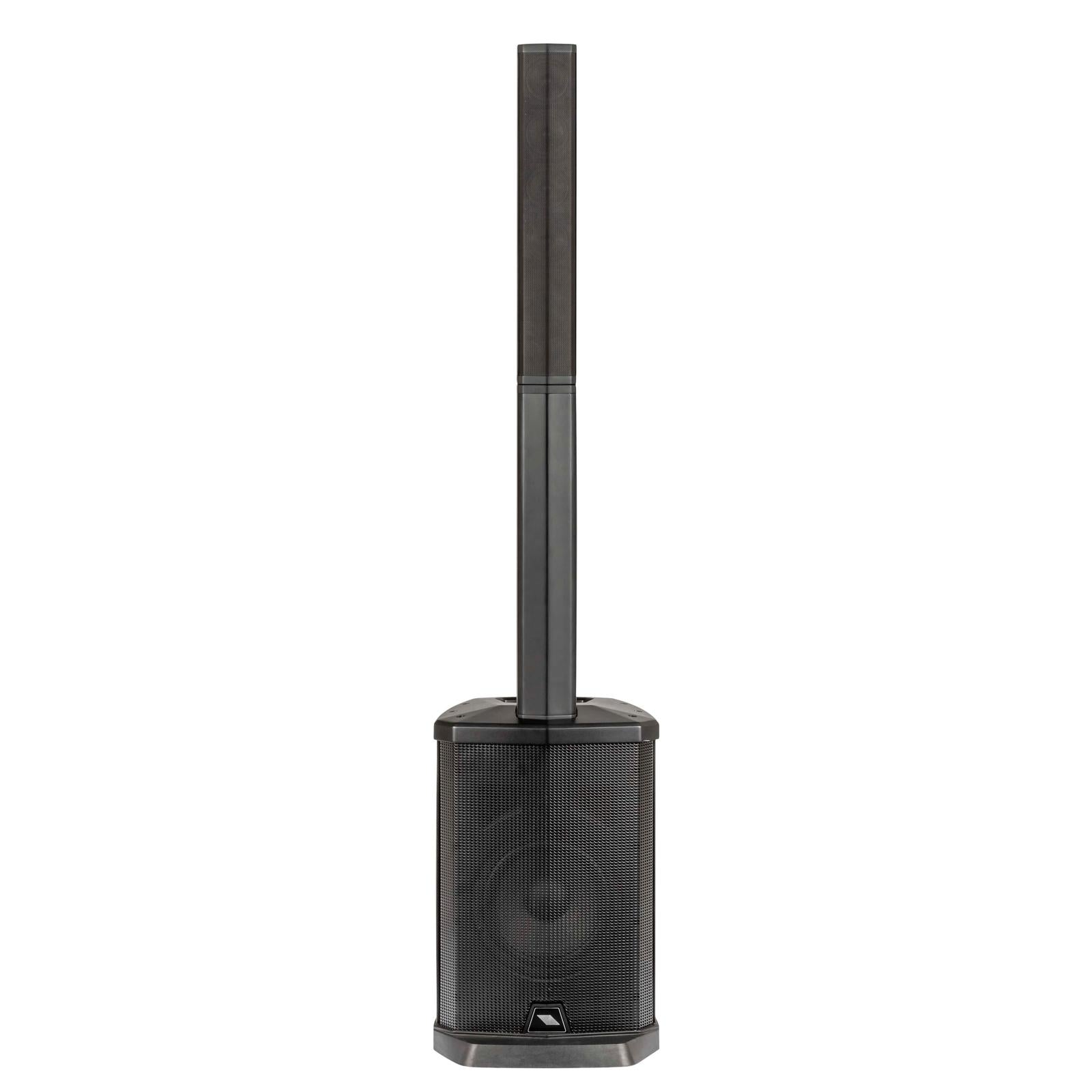 Proel Session 1 - 400 watt Pro audio PA set in black with column speakers and 400 W Class D amplifier by Proel