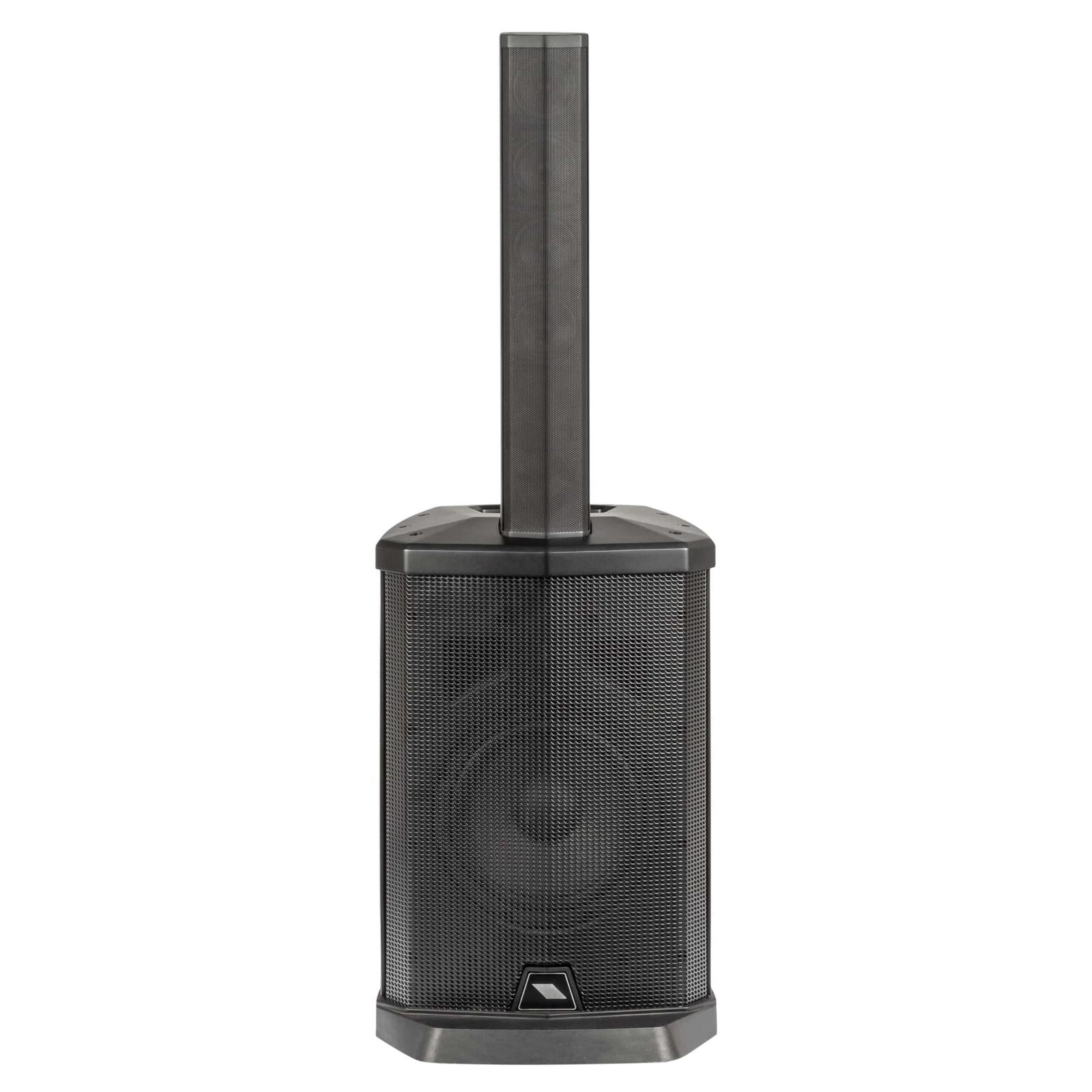 Proel Session 1 - 400 watt Pro audio PA set with 400 W Class D amp and three-piece fast-linking column speaker system.