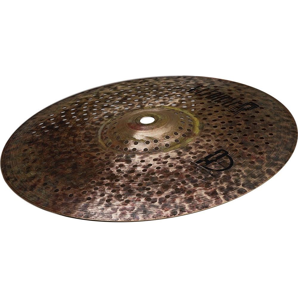 Agean R-Series Natural - Silent cymbal - 12" Splash made of perforated bronze for reduced volume and natural sound.