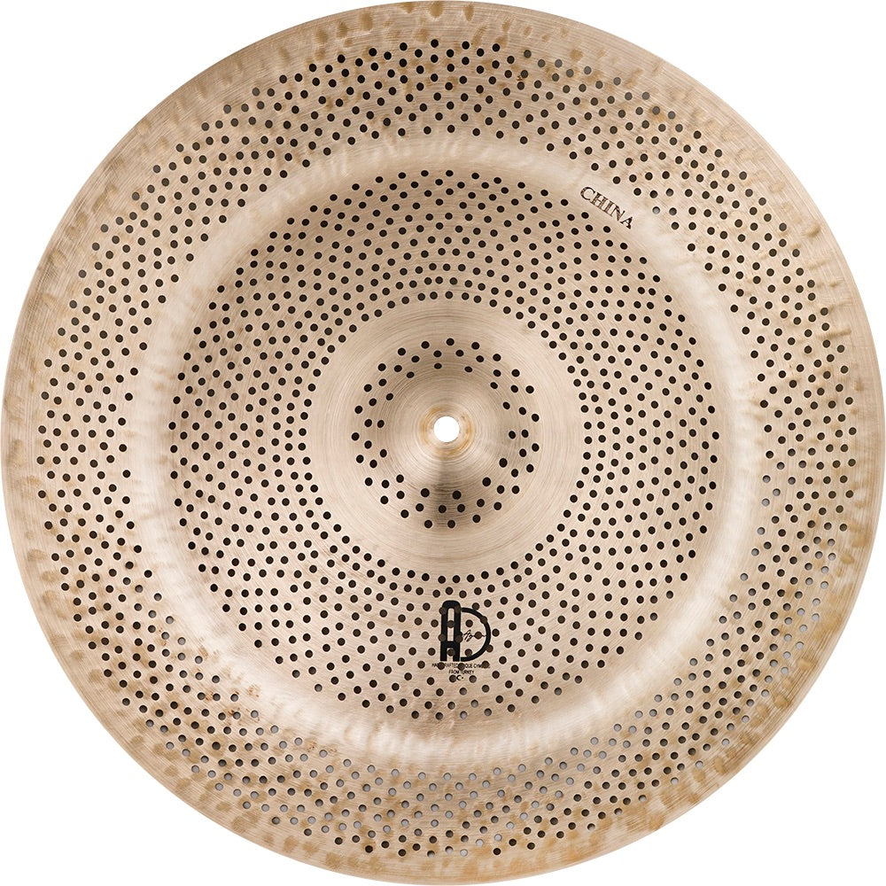 Agean R-Series - Silent cymbal - 16" China with perforated design for electronic drum compatibility by Agean.