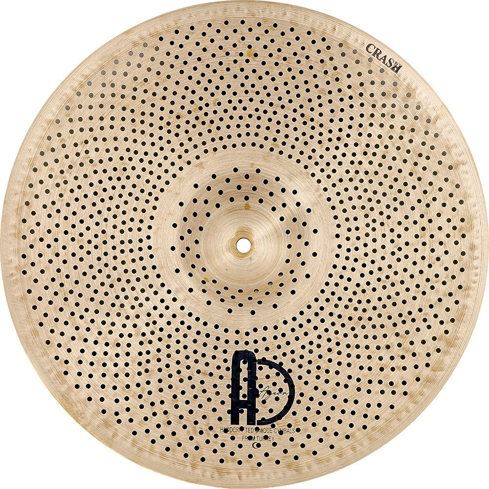 Agean R-Series - Silent cymbal - 16" Crash with perforated design for electronic drum kits by Agean.