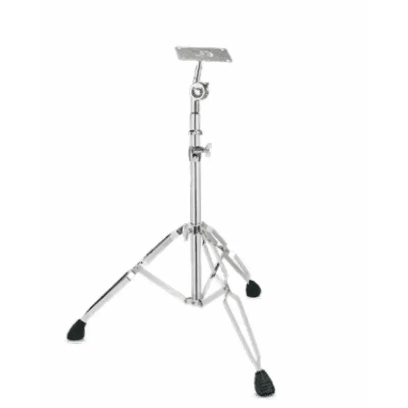 Avatar PPS100 multipad stand for percussion pad in chrome finish with adjustable height and mounting plate by Avatar