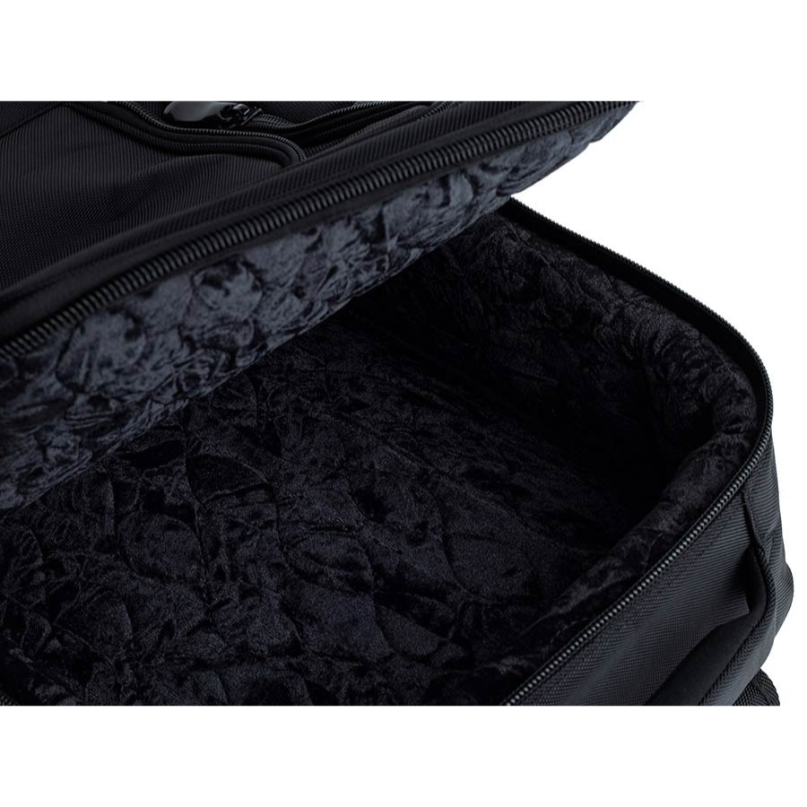 Boston Smart Luggage Backpack for Accessories with padded compartments and soft interior lining by Boston brand.