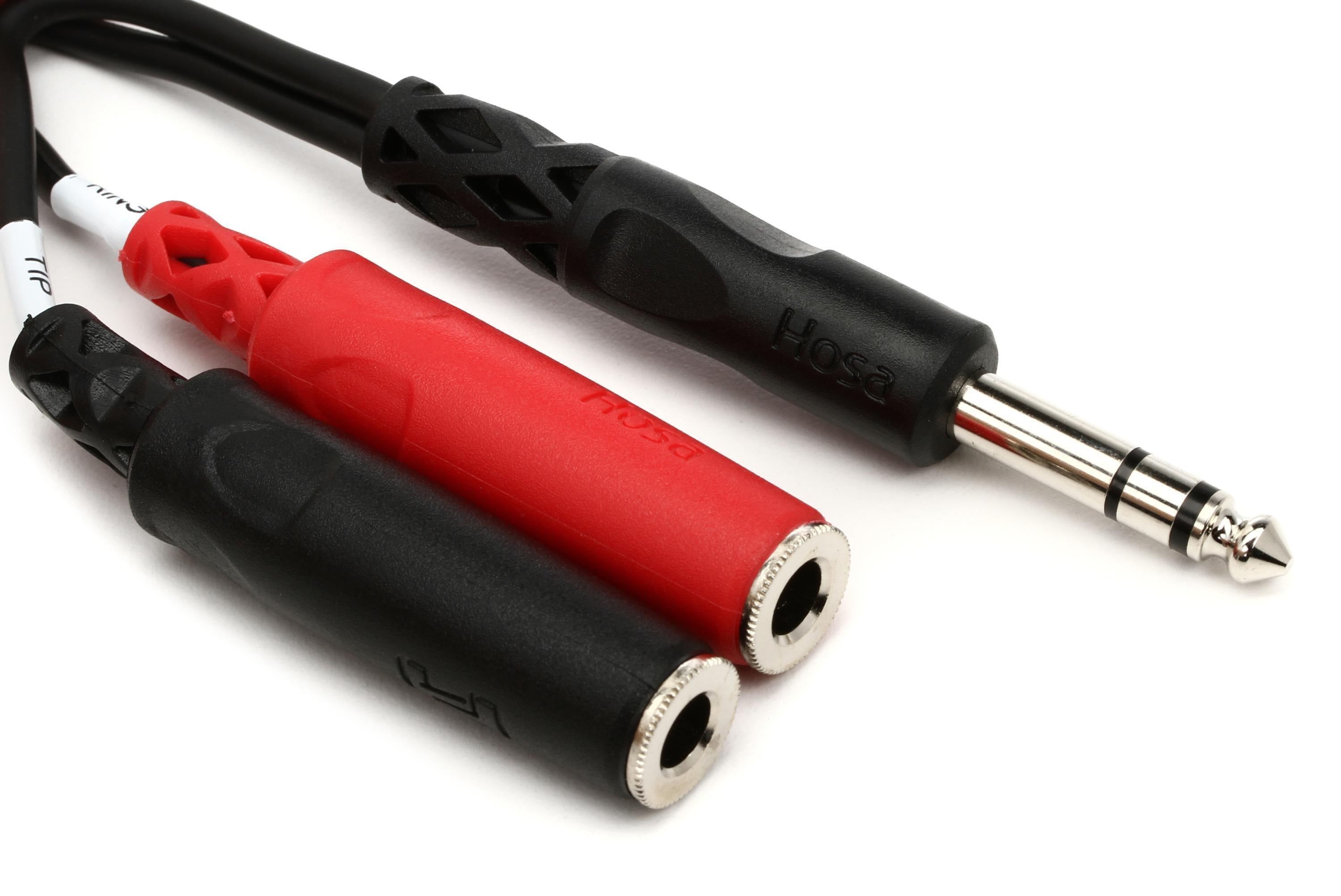 Hosa YPP-117 stereo breakout cable