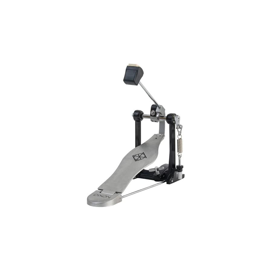 Dixon PP-P0 Single pedal strap drive with adjustable tension spring and smooth footboard for bass drum.