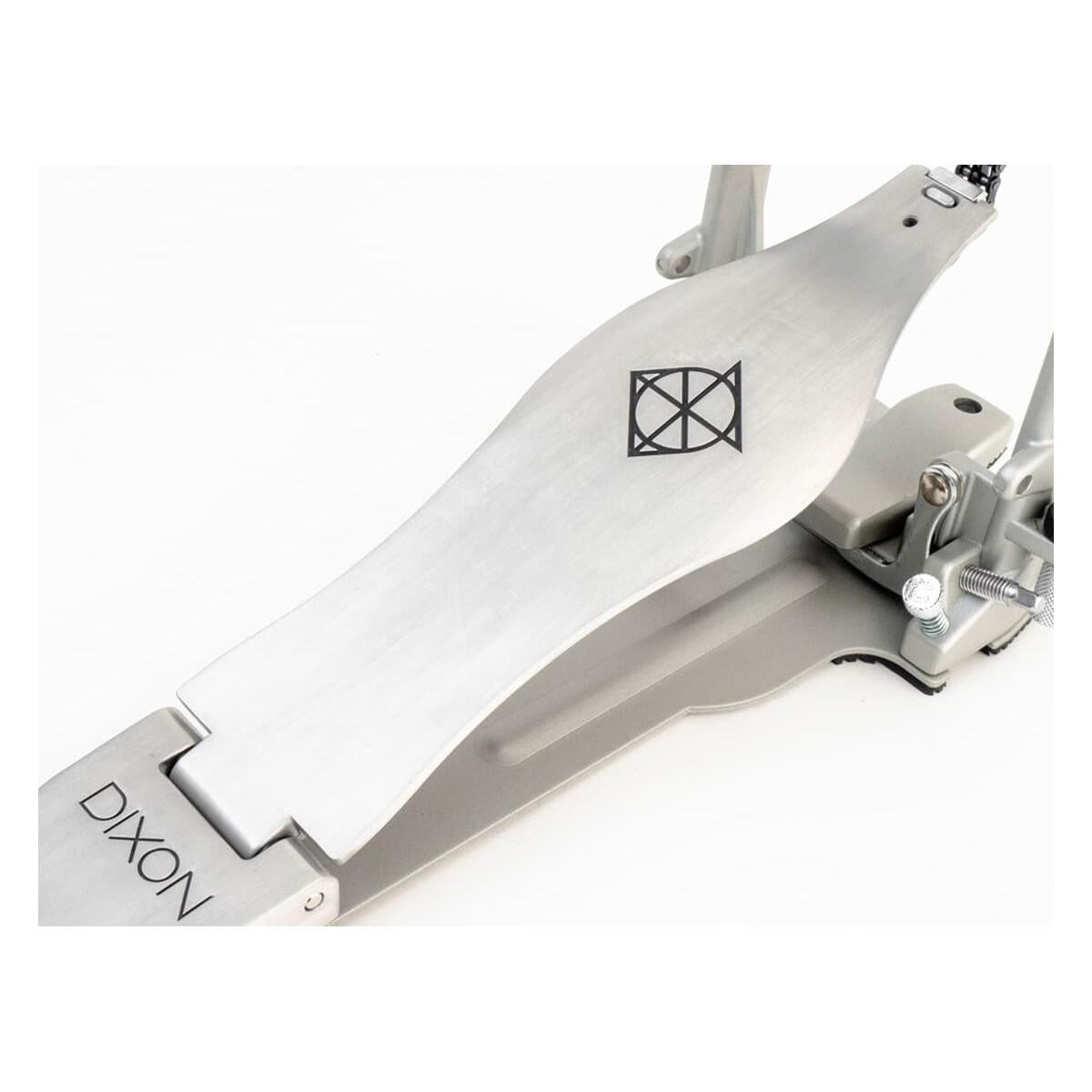 DIXON PP-P1D Double Bass Drum Pedal Single Chain Drive with smooth footboard and metal construction by Dixon