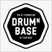DRUMnBASE logo in black and white, representing DRUMnBASE Vintage Persian Club Series Original Red 185x160cm product.