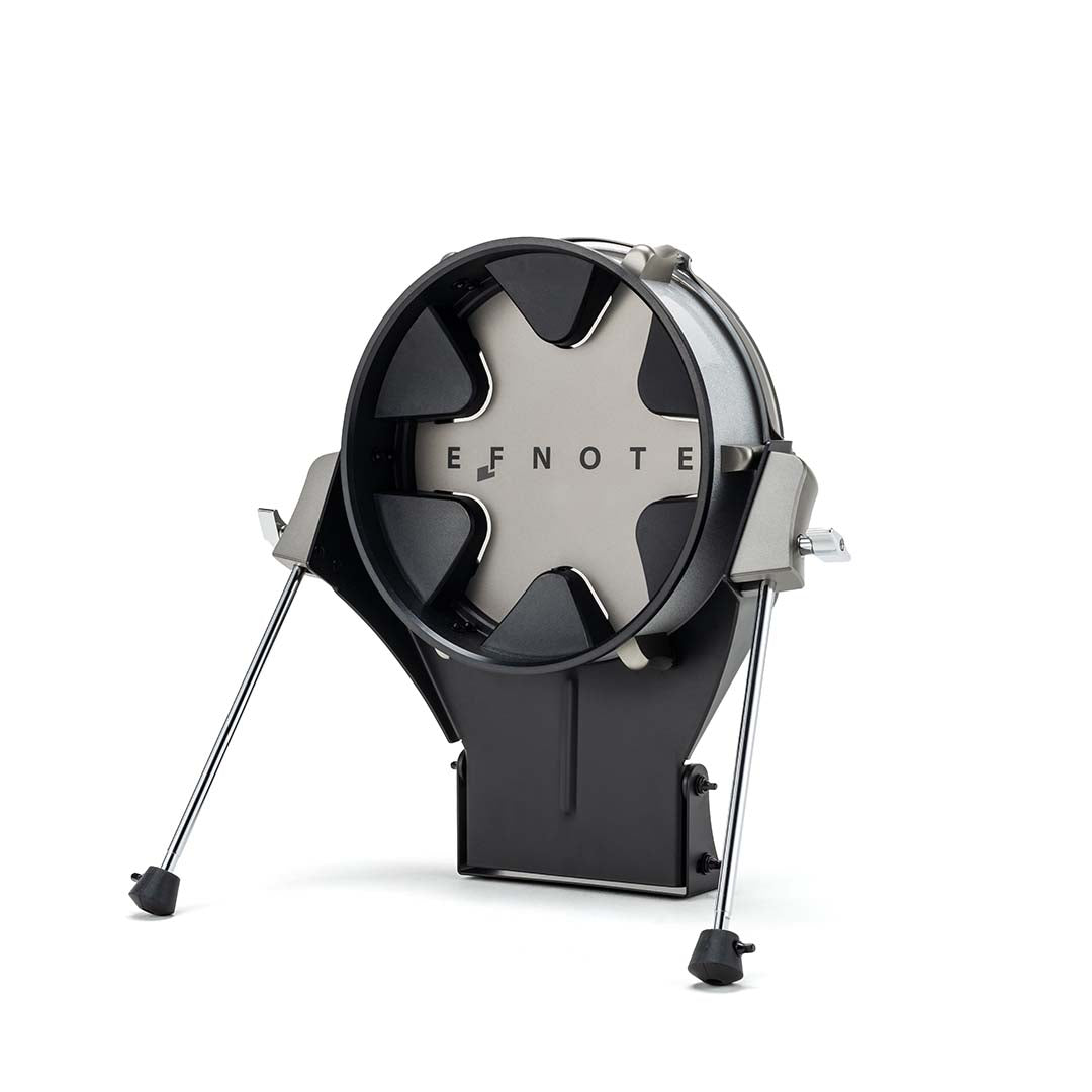 EFNOTE 12" Electronic Kick Drum Pad – White Sparkle EFD-K12P-WS