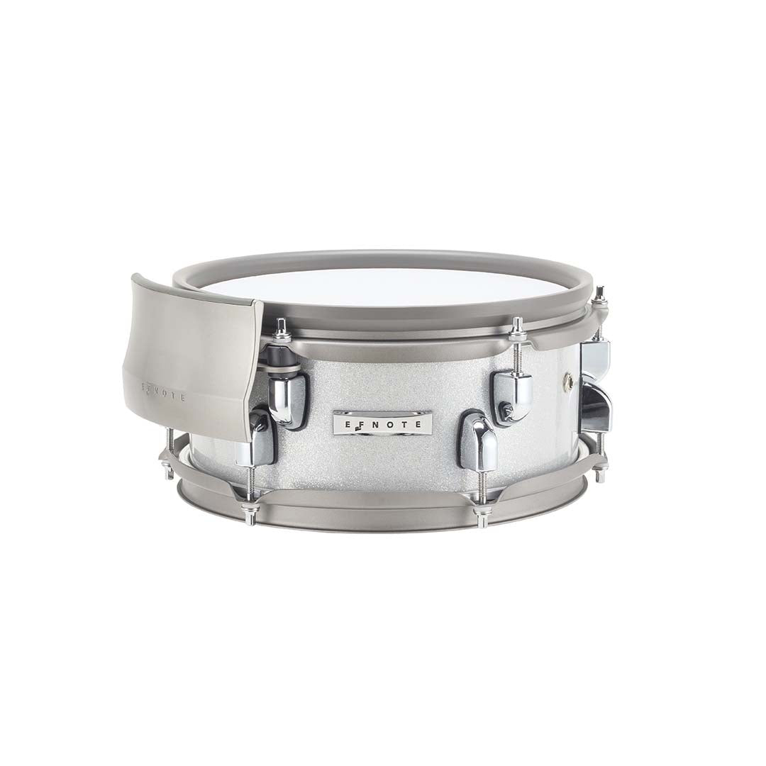 EFNOTE 10 inch Electronic Snare Drum White Sparkle