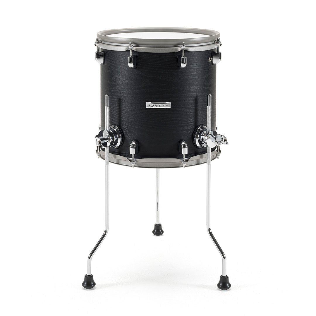 EFNOTE EFD-T1212-BO 12 inch electronic floor tom pad, Black Oak