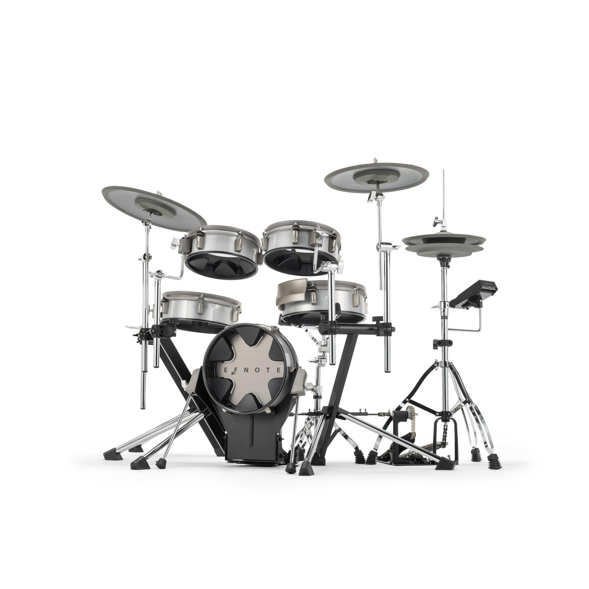 EFNOTE 3 Style-A electronic drums professional compact kit with multiple drum pads and cymbals by EFNOTE
