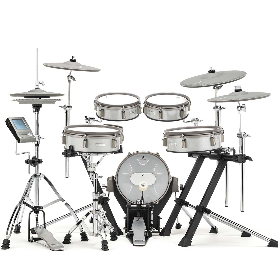 EFNOTE 3 Style-B electronic drums compact premium kit with cymbals, snare, toms, and digital control module by EFNOTE
