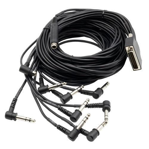 EFNote 3X / 5X Multi-cable 25-pins - EFD-MULTI-AX with multiple 6.3 mm jack plugs and 25-pin connector by EFNOTE