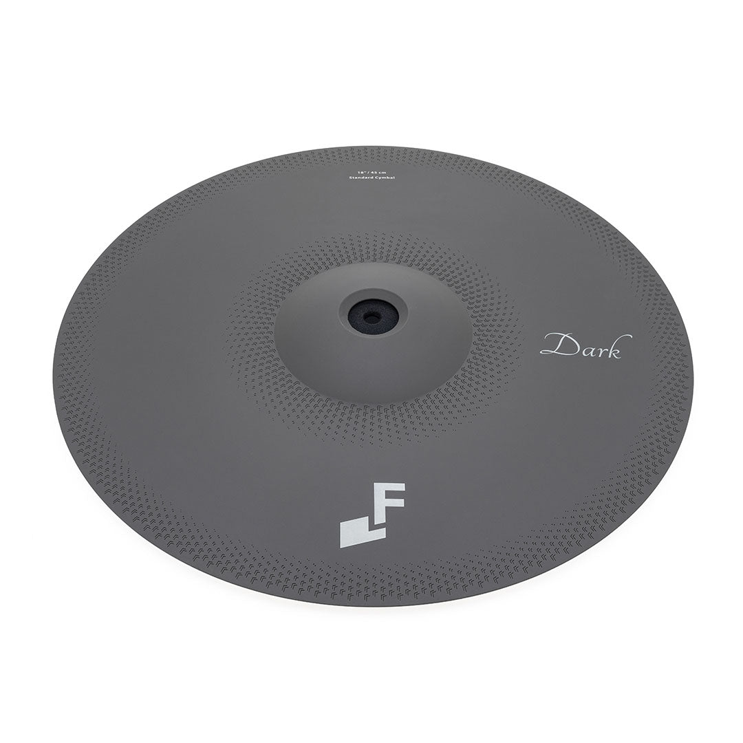 EFNote EFD-C18-D Standard Cymbal 18" Dark with multi-zone sensors in dark gray by EFNOTE for versatile ride and crash use