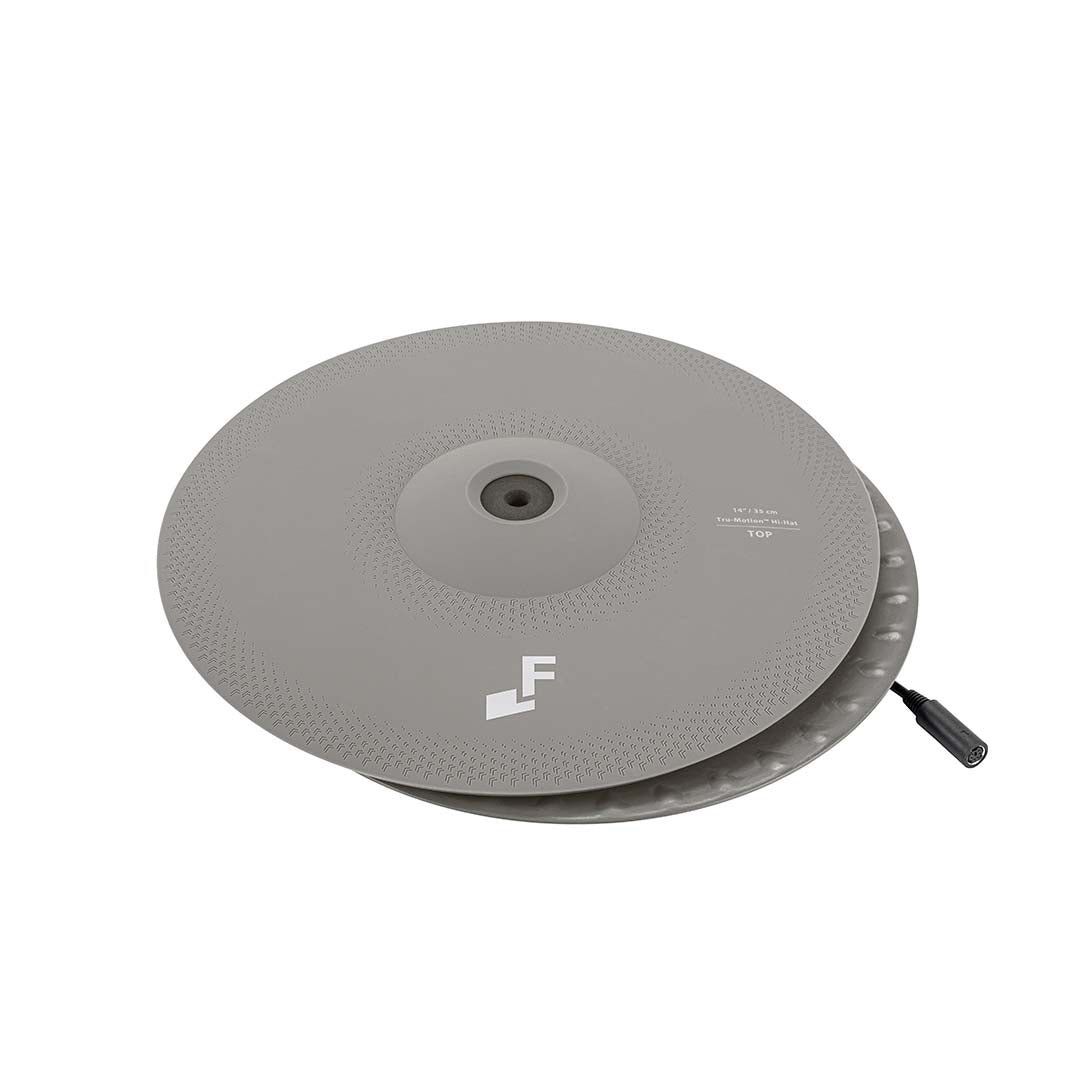 EFNote EFD-H14 14" hihat set in warm gray with multi-optical sensor, designed by EFNOTE for professional playing.