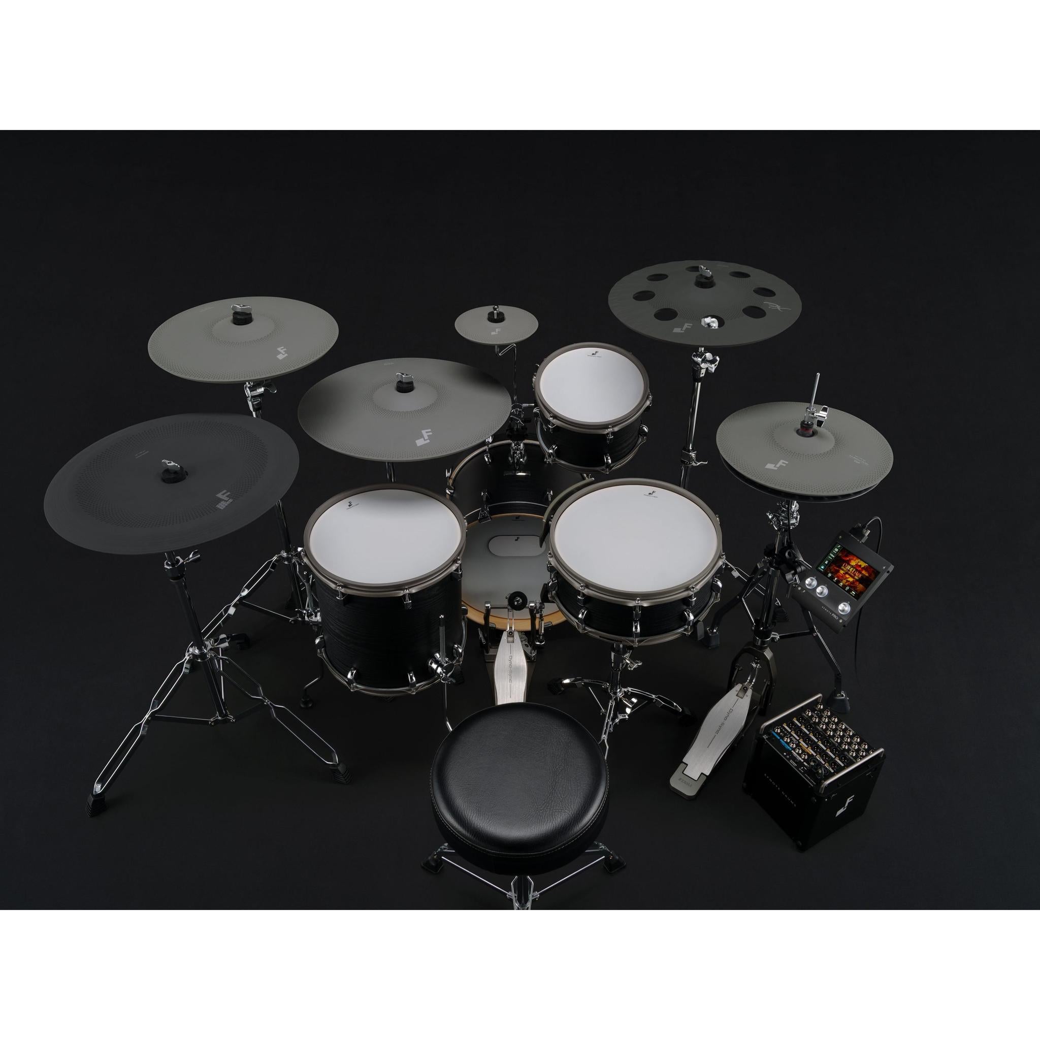 EFNOTE PRO 500X electronic drum kit with professional stage power and premium sound engine by EFNOTE