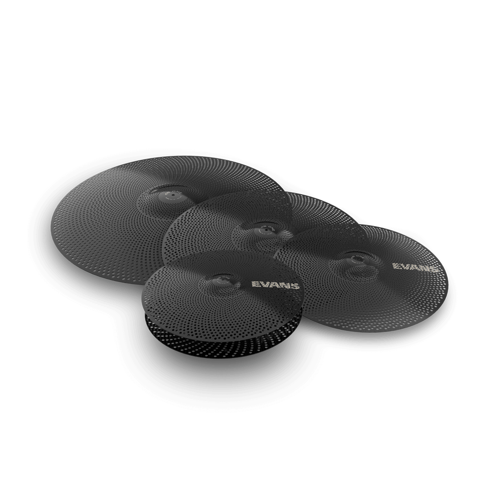 Evans dB One Système Rock avec peaux maillées + Cymbals à faible volume