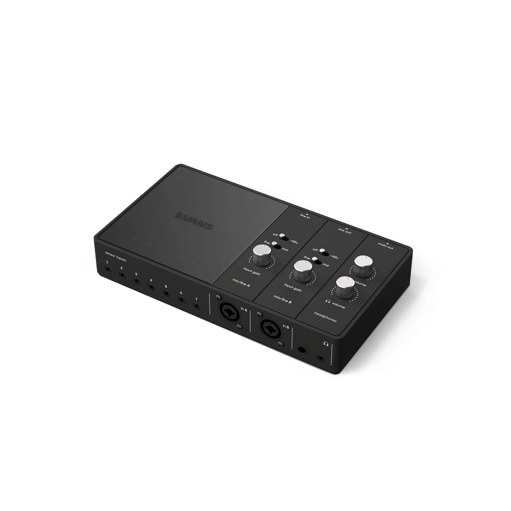 Evans Hybrid Sensory Percussion starterspakket, 1 drumsensor