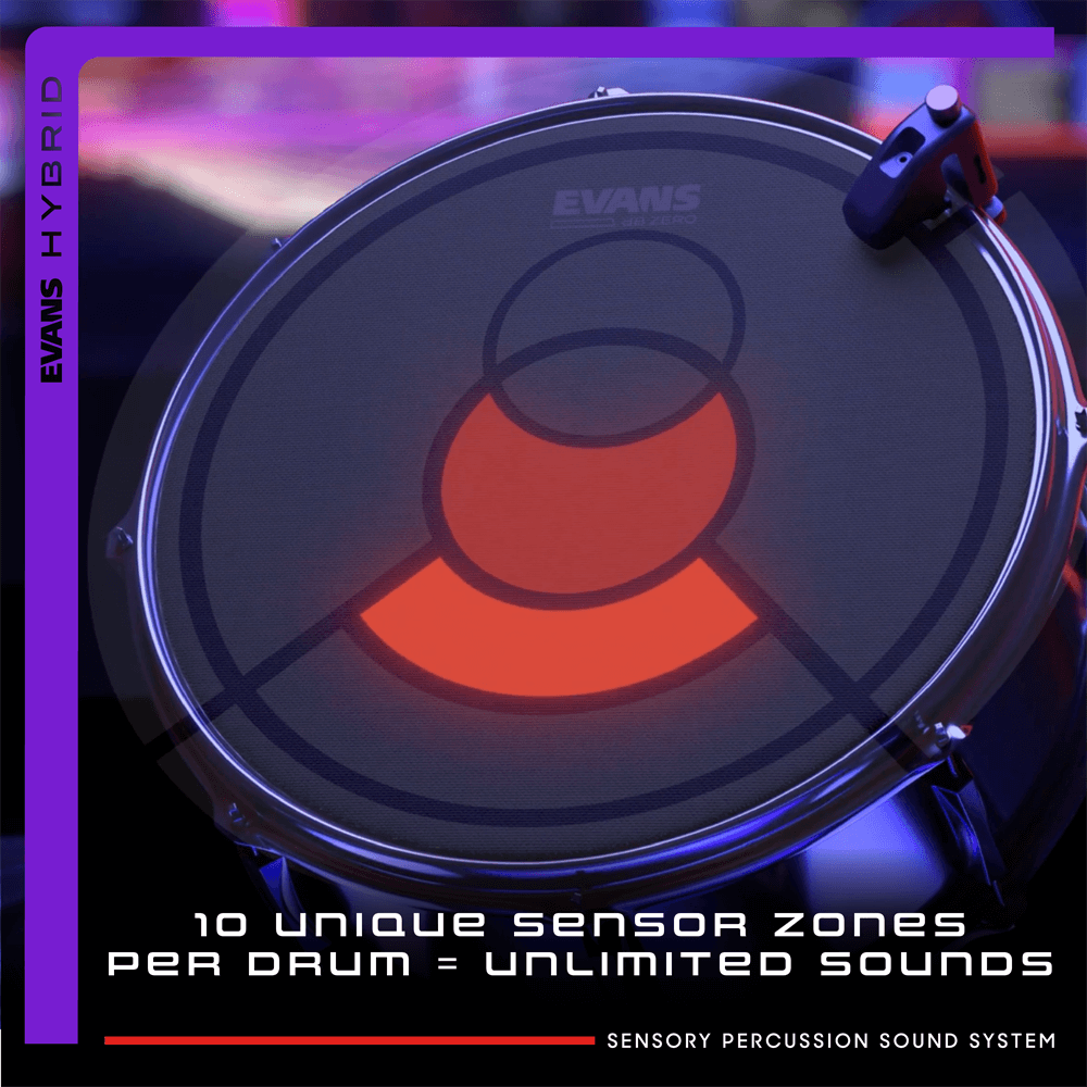 Evans Hybrid Sensory Percussion Expansion Pack, Drum Sensor