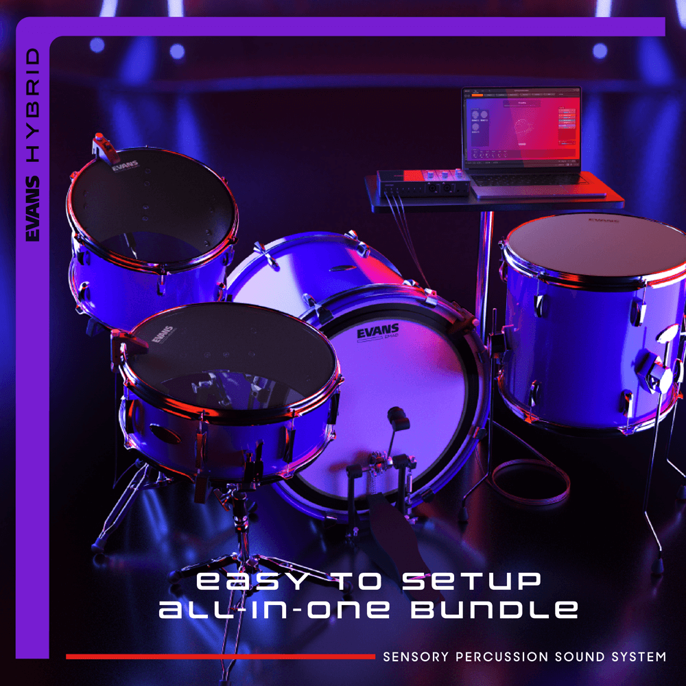 Evans Hybrid Sensory Percussion Expansion Pack, Drum Sensor