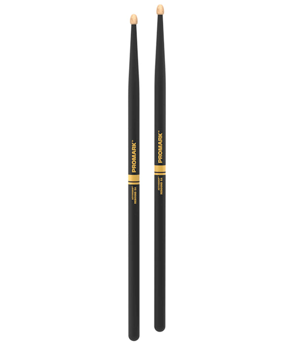 ProMark Rebound 5A ActiveGrip Hickory Drumsticks, Acorn Wood Tip