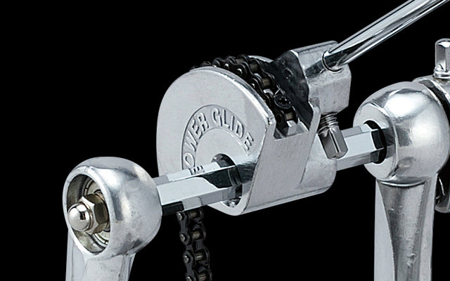 Tama HP30TW — Power Glide offset cam detail