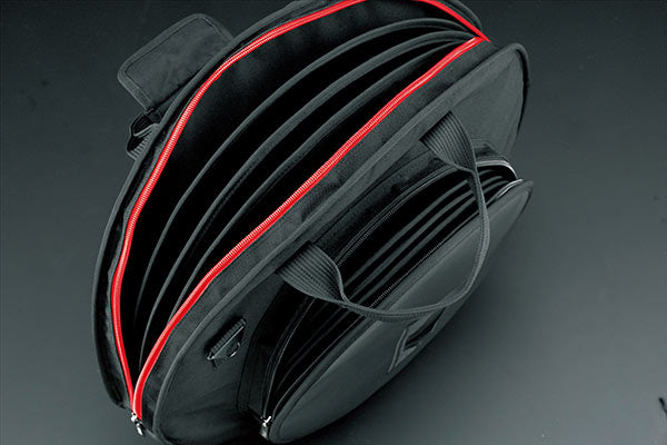 Tama PBC22 Powerpad Cymbal Bag interior with dividers