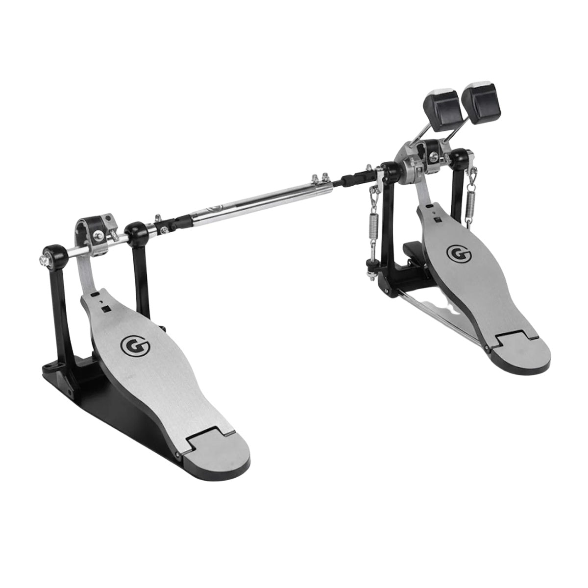 Gibraltar 4711ST-DB 4000 Series Strap Drive Double Bass Drum Pedal with sleek footboards and smooth action by Gibraltar.