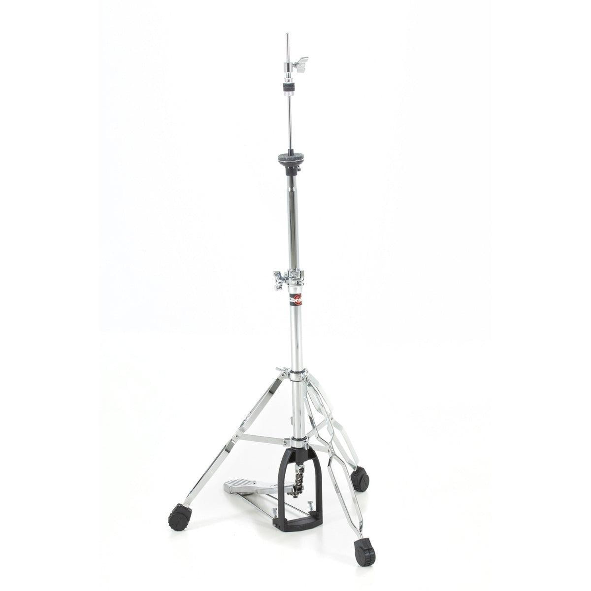 Gibraltar 5000 Series 5707 Medium Weight Hi Hat Stand with sturdy tripod base and adjustable height for drums.
