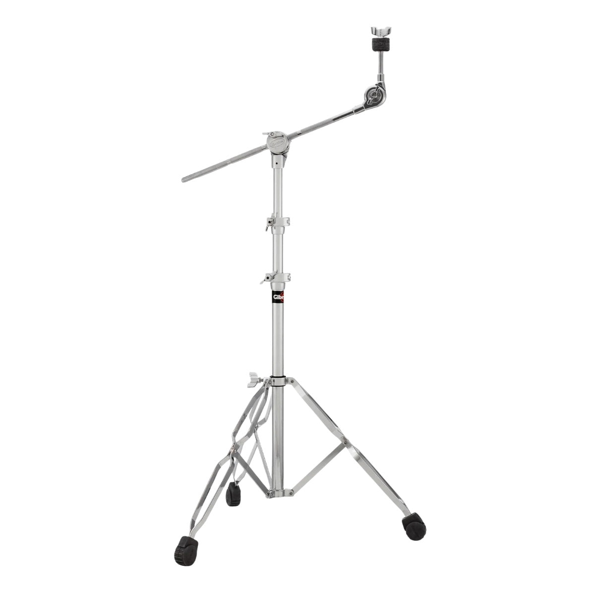 Gibraltar 5000 Series 5709 Medium Weight Cymbal Boom Stand with double-braced tripod and adjustable boom arm for stability and flexibility