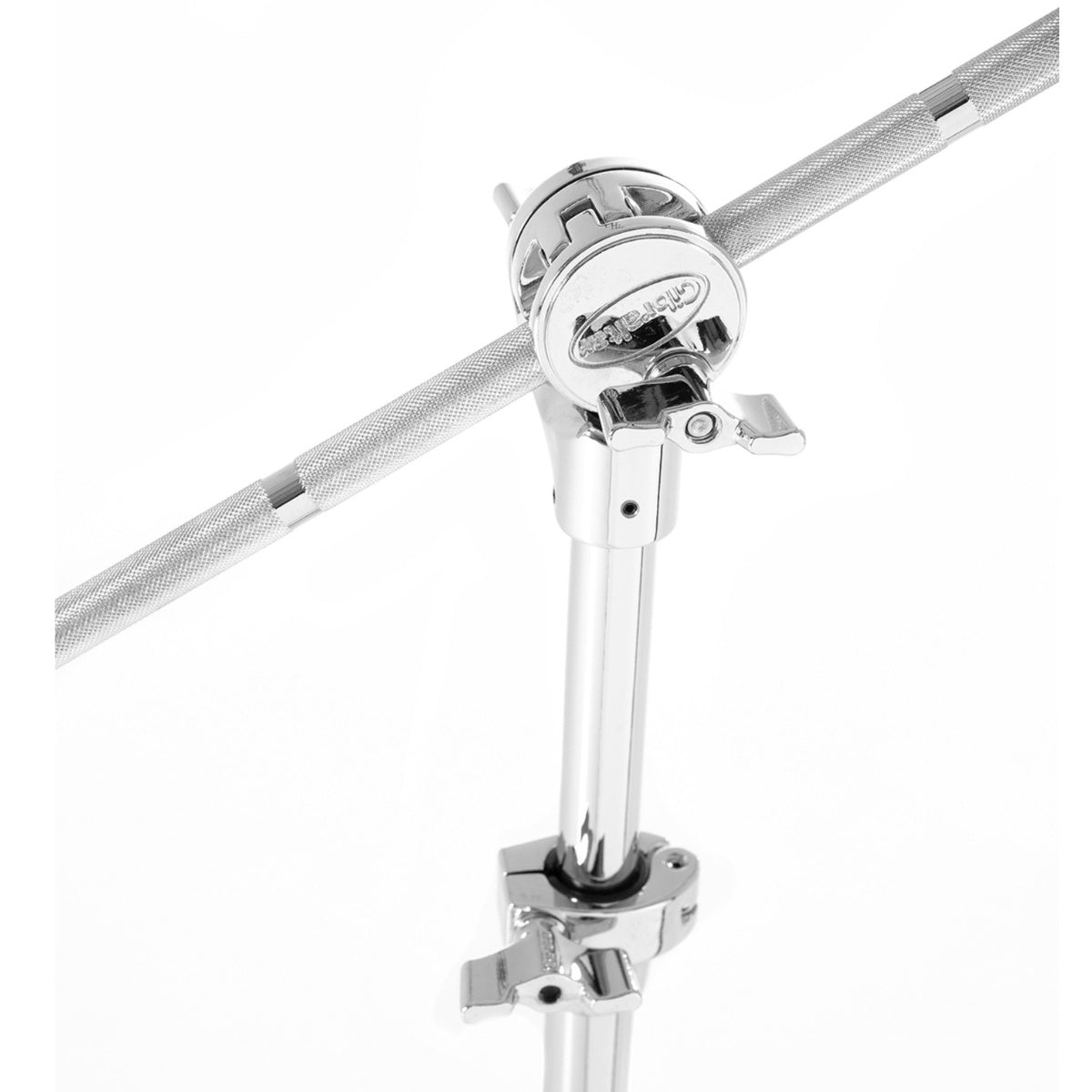Gibraltar 5000 Series 5709 Medium Weight Cymbal Boom Stand with double-braced tripod and boom arm for extended reach