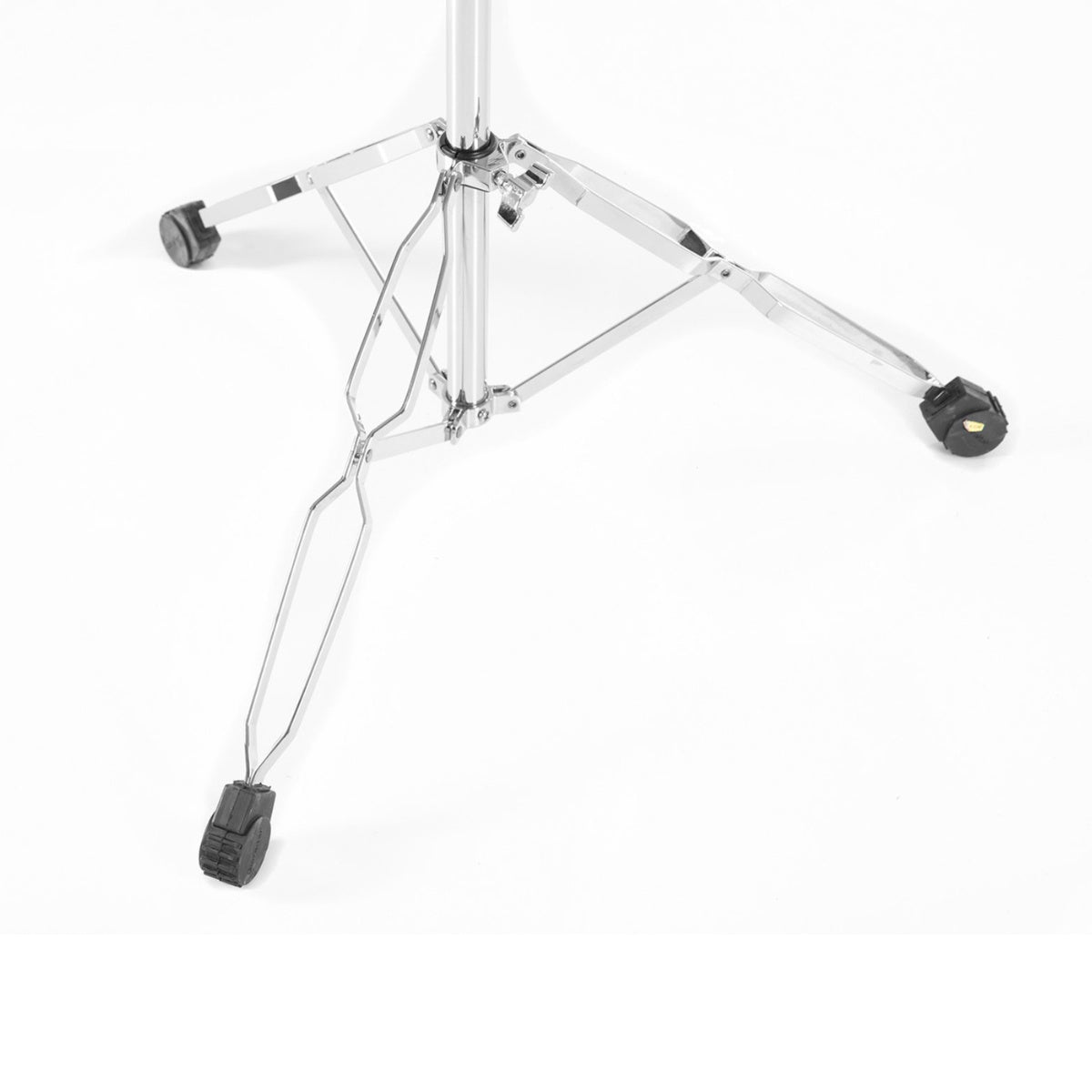 Gibraltar 5000 Series 5710 Medium Weight Cymbal Stand with double-braced legs and rubber feet for stability and portability.