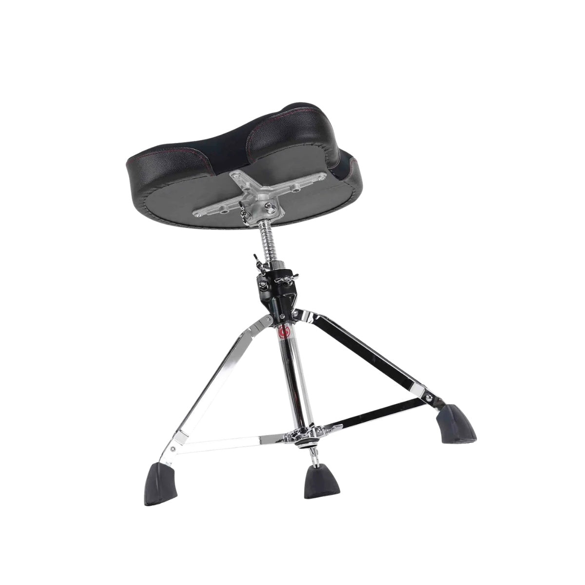 Gibraltar 9608NM 9000 Series 42 cm Neo Saddle Drum Throne with neoprene seat and adjustable chrome tripod base