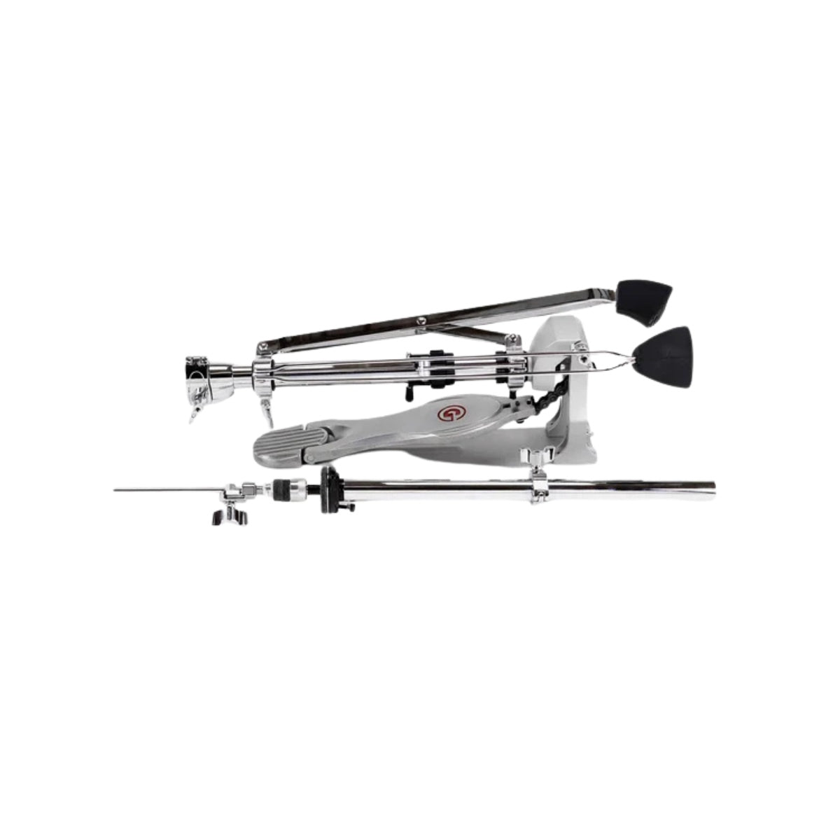 Gibraltar 9707-2LDP 9000 Series Two-Leg Hi Hat Stand with heavy-duty chrome construction and two-leg design by Gibraltar