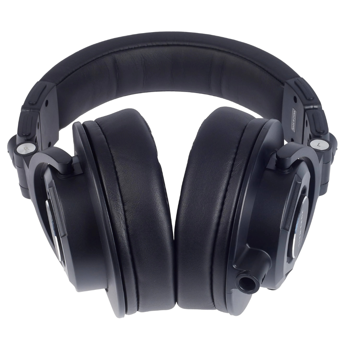 Kurzweil HDP1 Closed-back Supra-Aural Headphones in black with padded headband and foldable design for comfort and portability