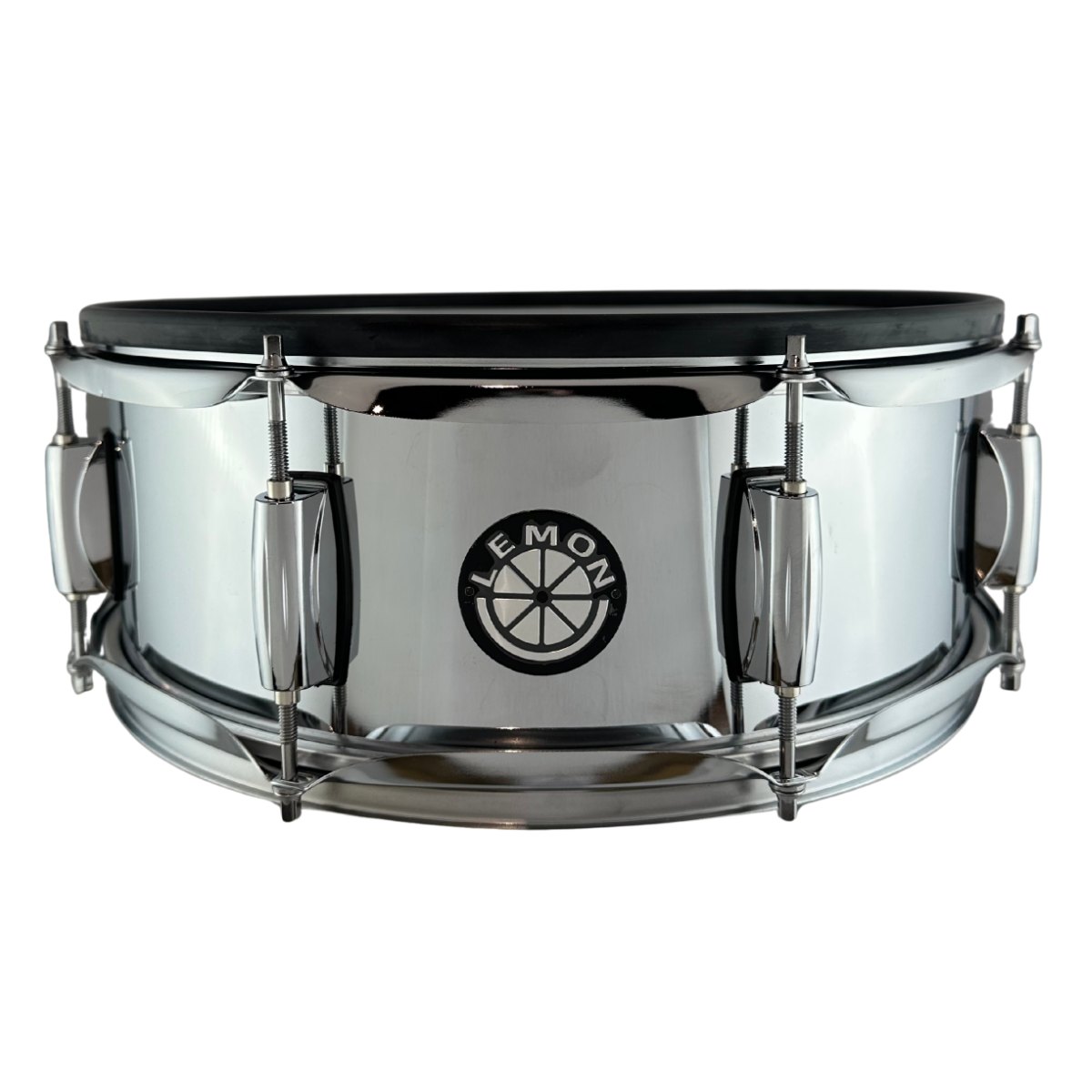 Lemon 14 inch silver metal multi-trigger mesh head snare - LIMITED EDITION with durable metal shell and multi-trigger design by Lemon