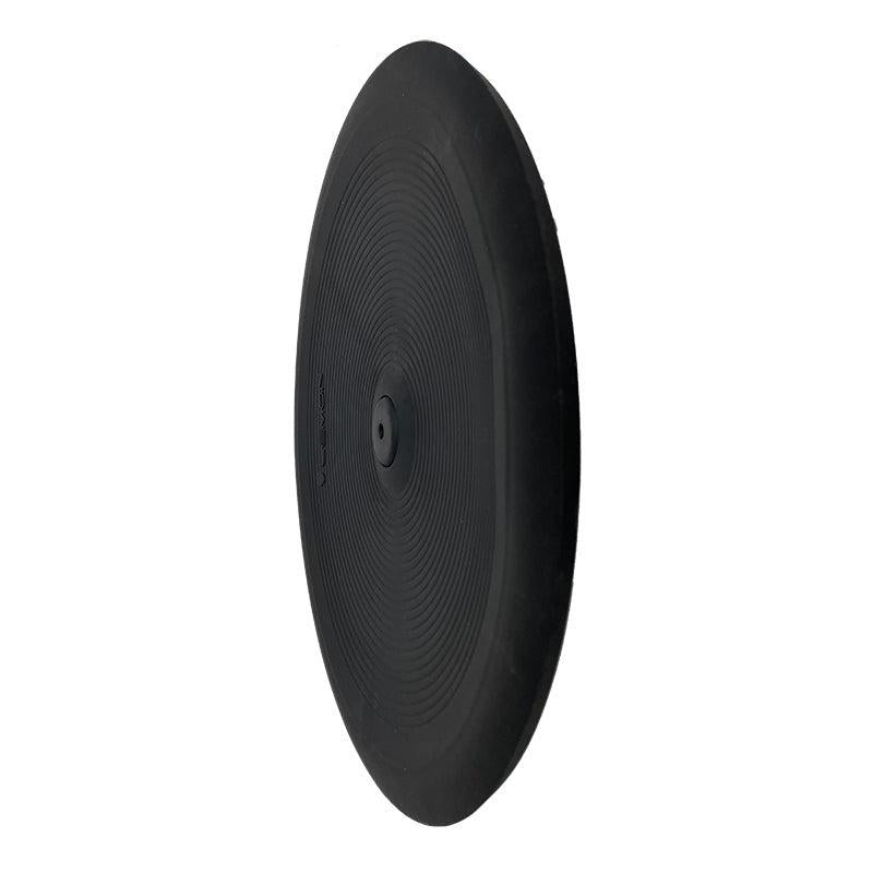 Lemon 15" China cymbal side view showing its curved bow and edge for a realistic playing feel by Lemon.